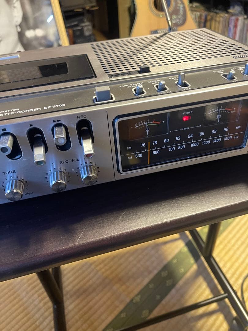 SONY CF-2700 ラジカセ　動作確認