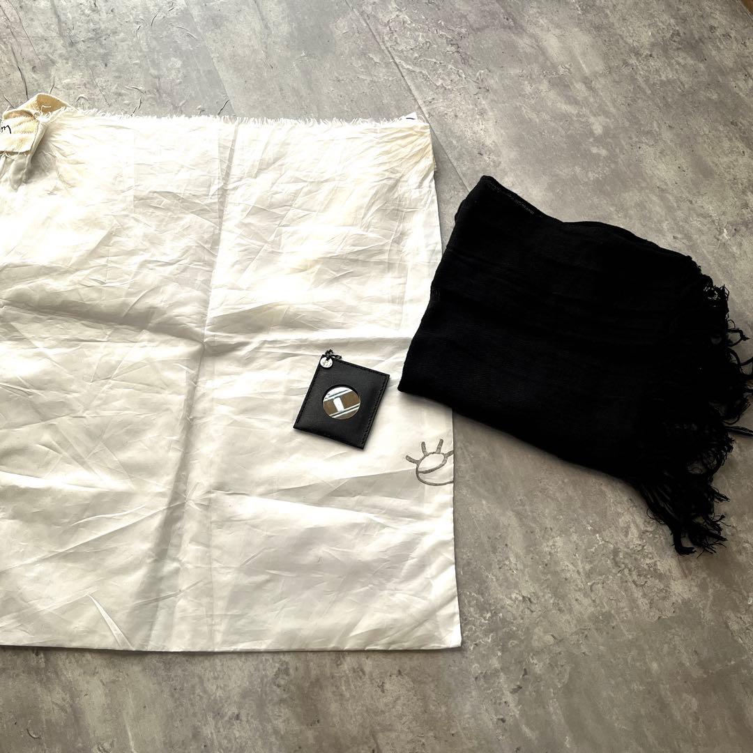 完売　18aw ヤマノコトバebagos エバゴス　オイルショルダー　カゴバッグ