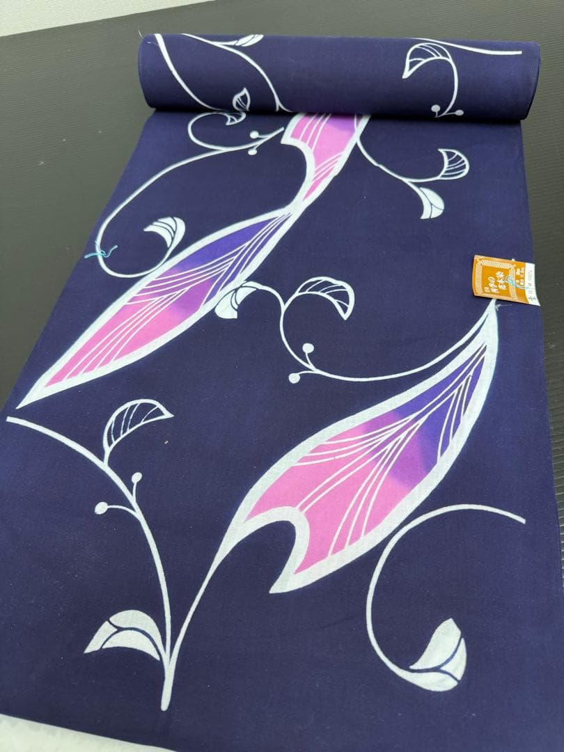 246)浴衣　反物　5点セット　綿100% 着尺