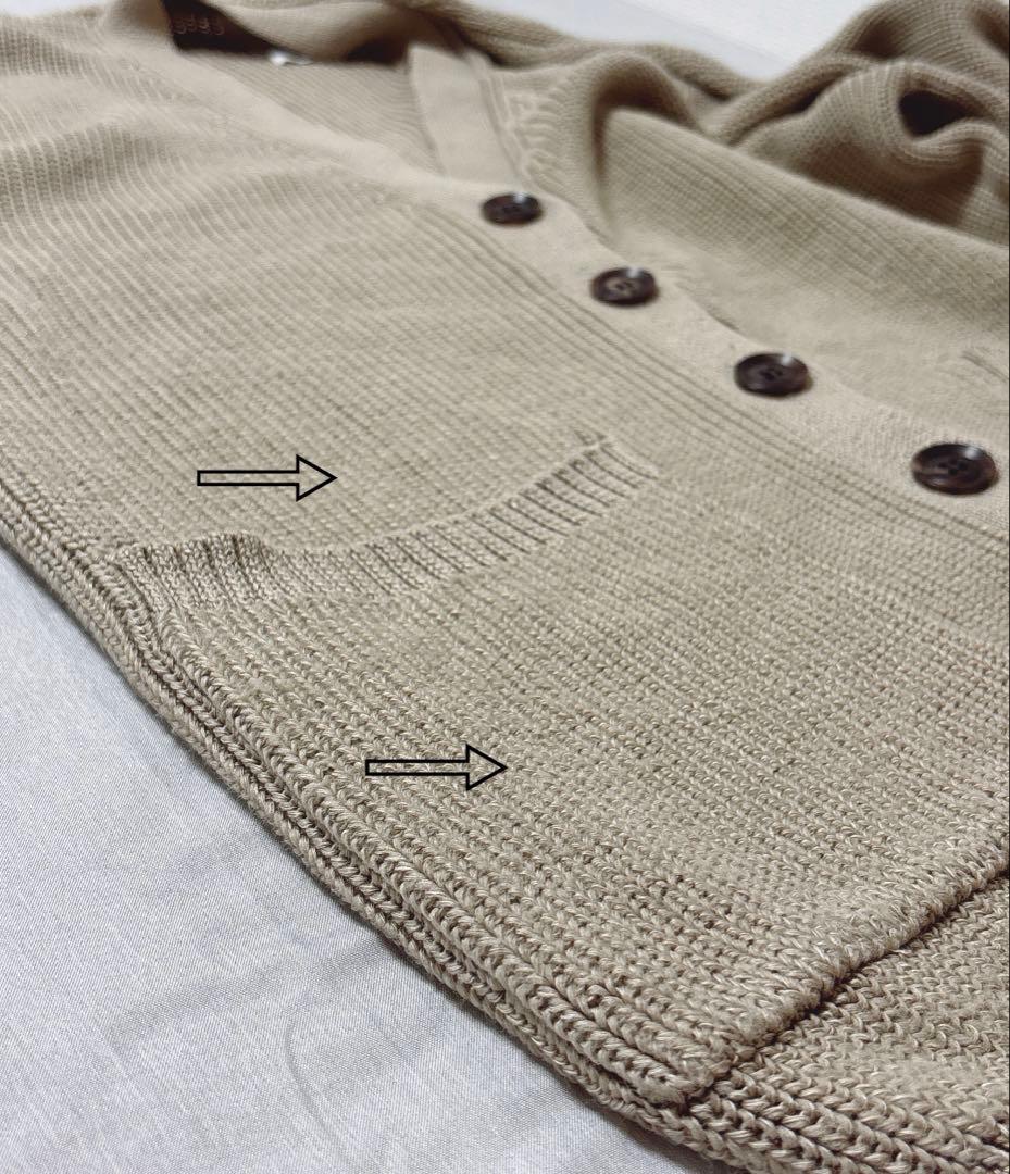 完売品✨オールシーズンWhim Gazette リネンニット　ビッグカーディガン