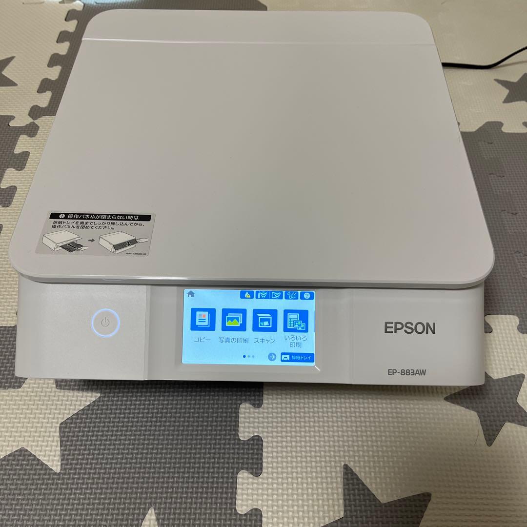 EP-883AW ホワイト プリンター【ジャンク品】