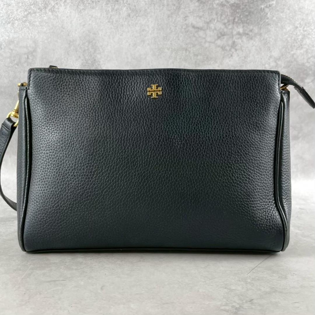 ⭐︎トリーバーチ TORY BURCH ショルダーバッグ 黒 レザー