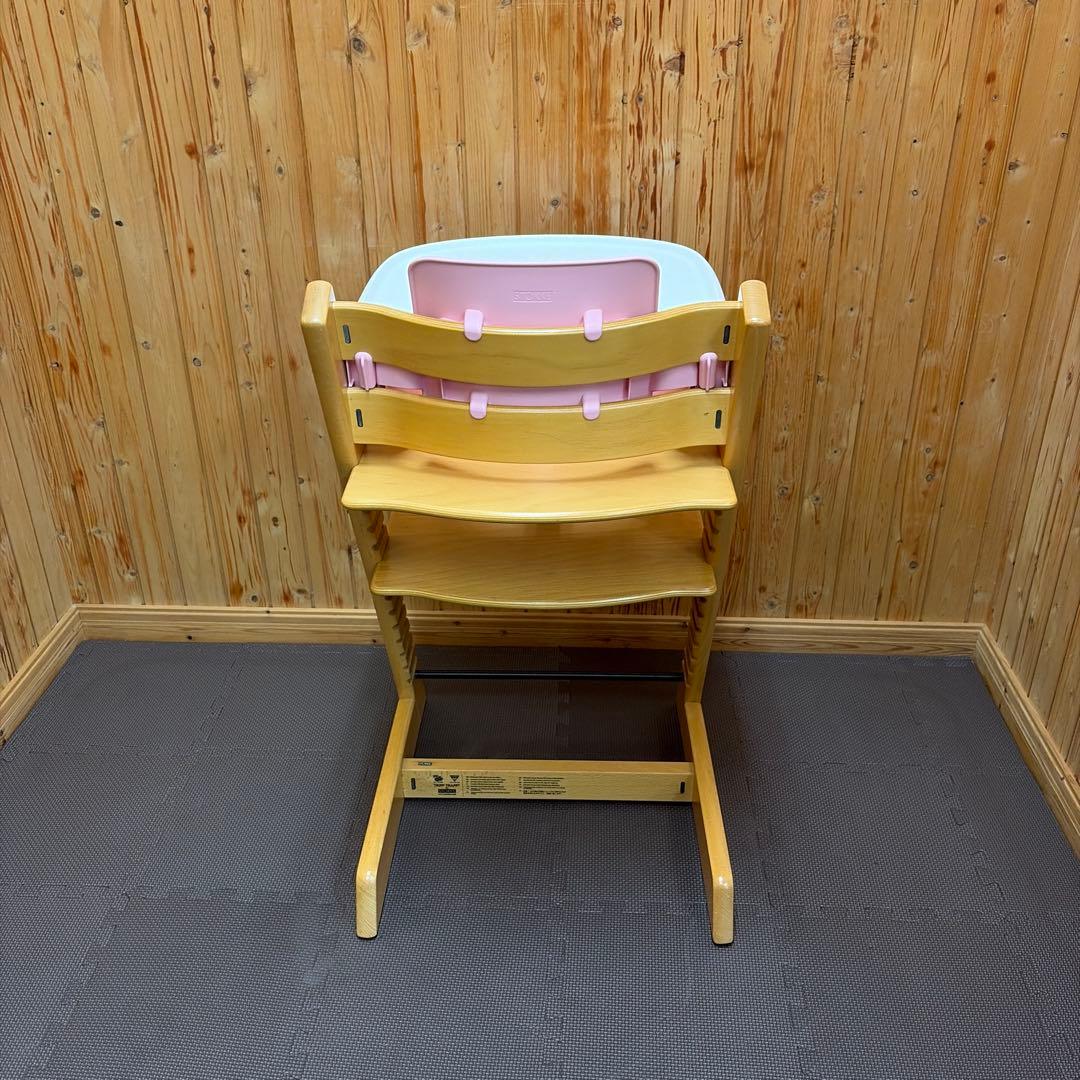ストッケ トリップ トラップ ベビーチェア ベビーセット ナチュラル S/N3