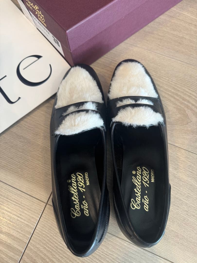 美品　conte コンテ　ローファー　辺見えみり