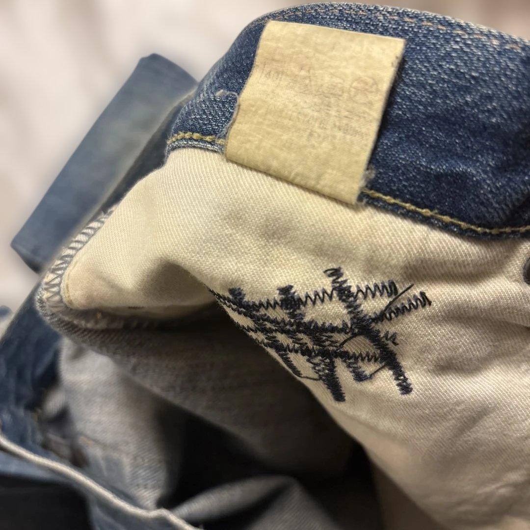 ヒステリックグラマー　刺繍　ローライズ　フレアデニム　00's 希少