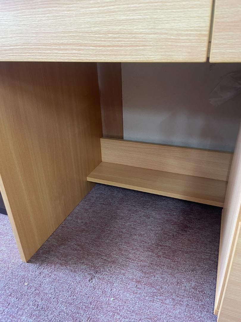 【新品】学習机　4点セット　学習デスク　デスクセット　勉強机　ナチュラル　北欧