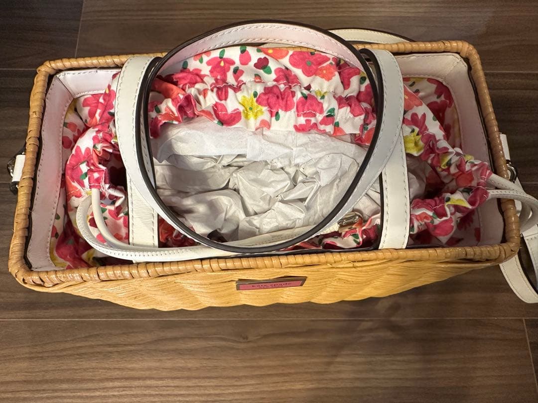 kate spade かごバッグ　ショルダーバッグ