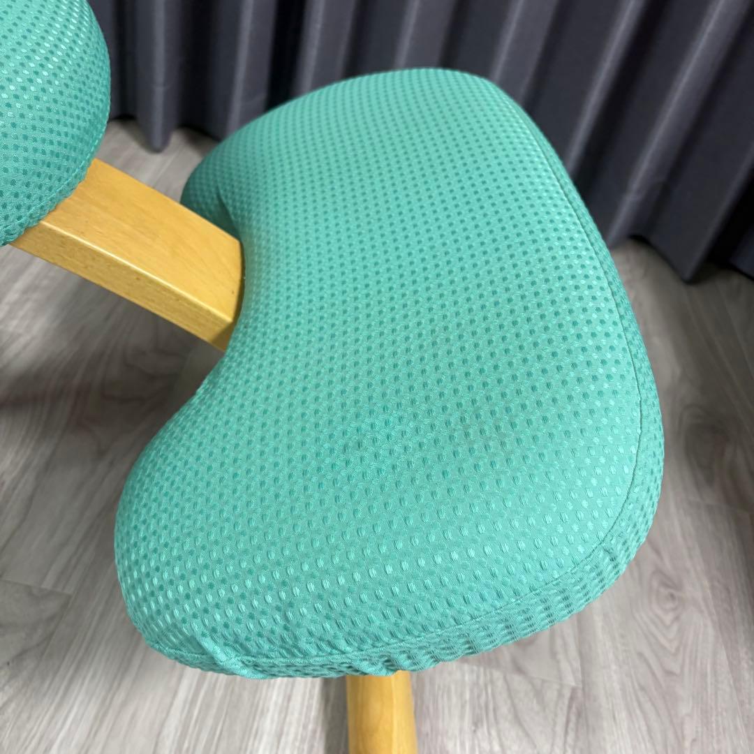 Balans Easy バランスチェア　サカモトハウス 水色　カバー付