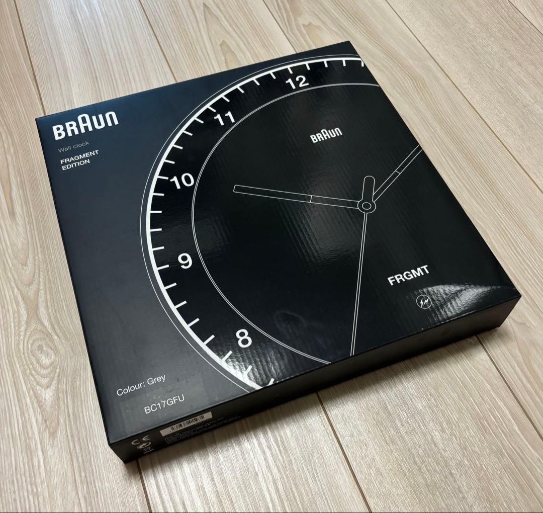 Braun×Fragment クロックコレクション　グレー