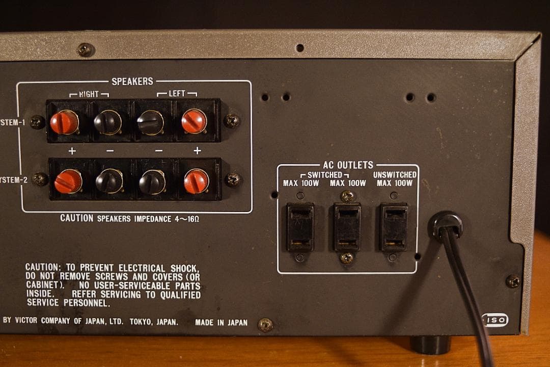 JA-S15 VICTOR プリメインアンプ メーターアンプ追加 動作品