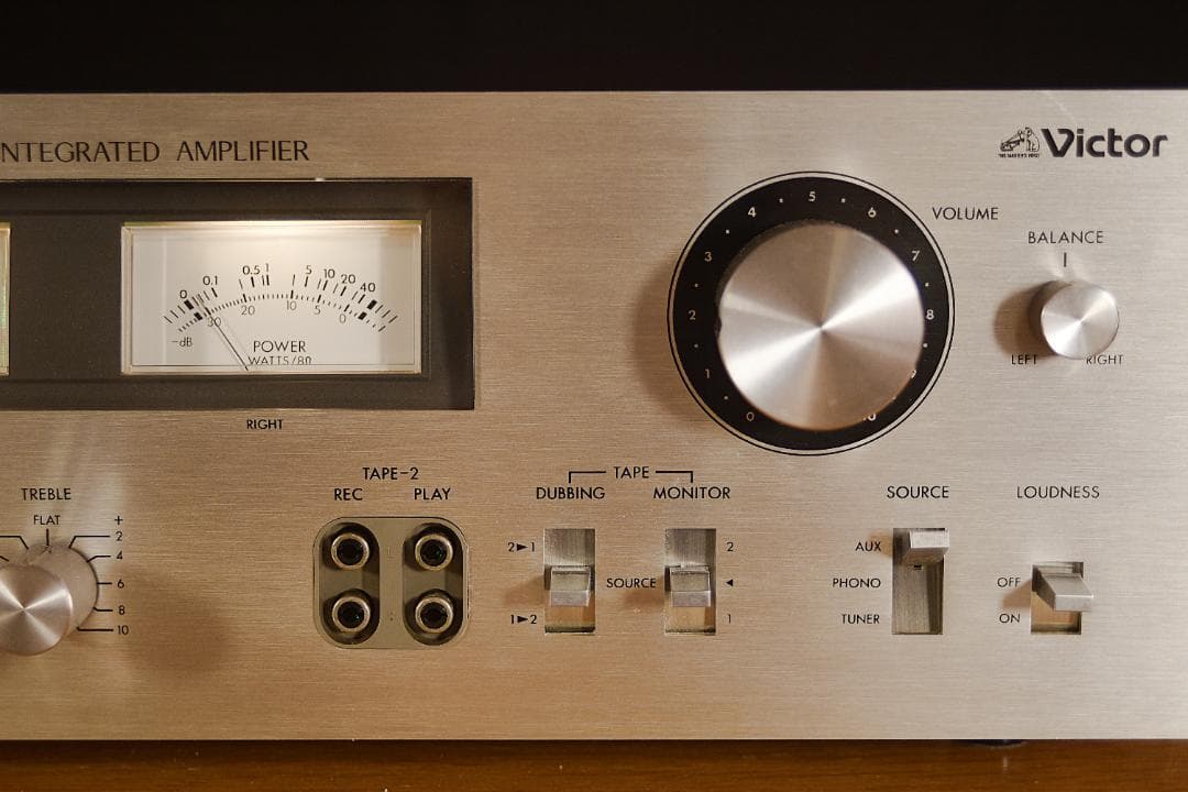 JA-S15 VICTOR プリメインアンプ メーターアンプ追加 動作品