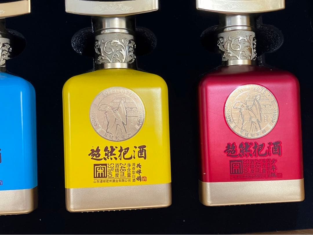 白酒　中国山東省諸城市産　4本セット