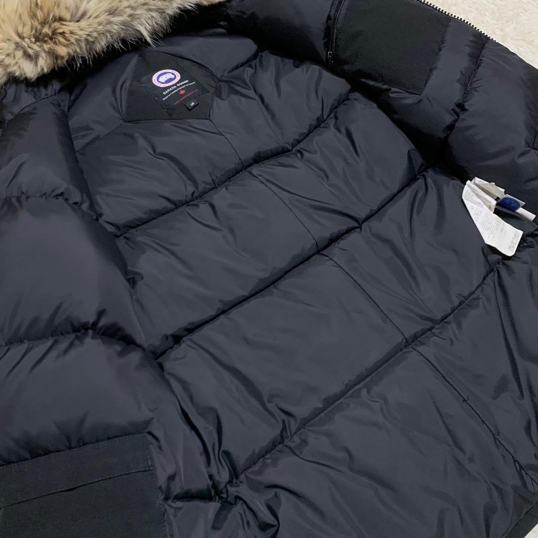 【希少サイズ】カナダグース ジャスパー 3438JM コヨーテファー 黒 L
