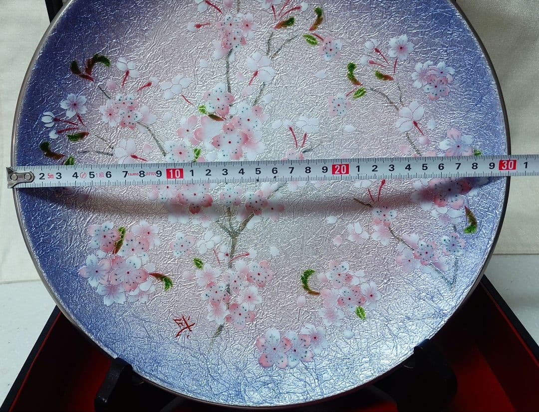 七宝焼 飾り皿 大皿
