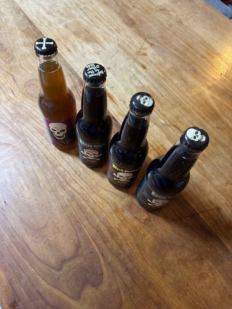 Brain Wash 炭酸飲料セット 4本(飲めません)