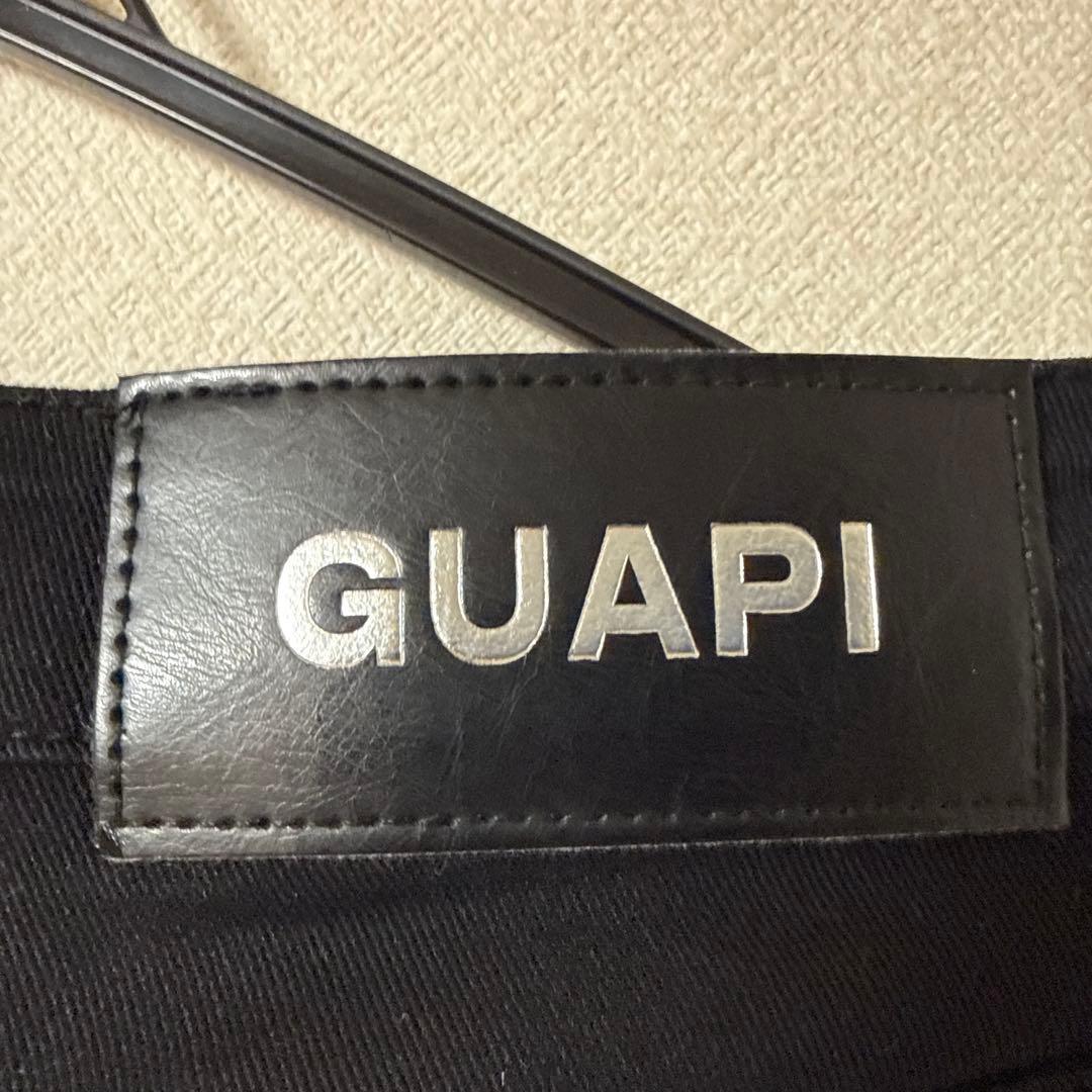 GUAPI フレアデニム ブラック 30inch