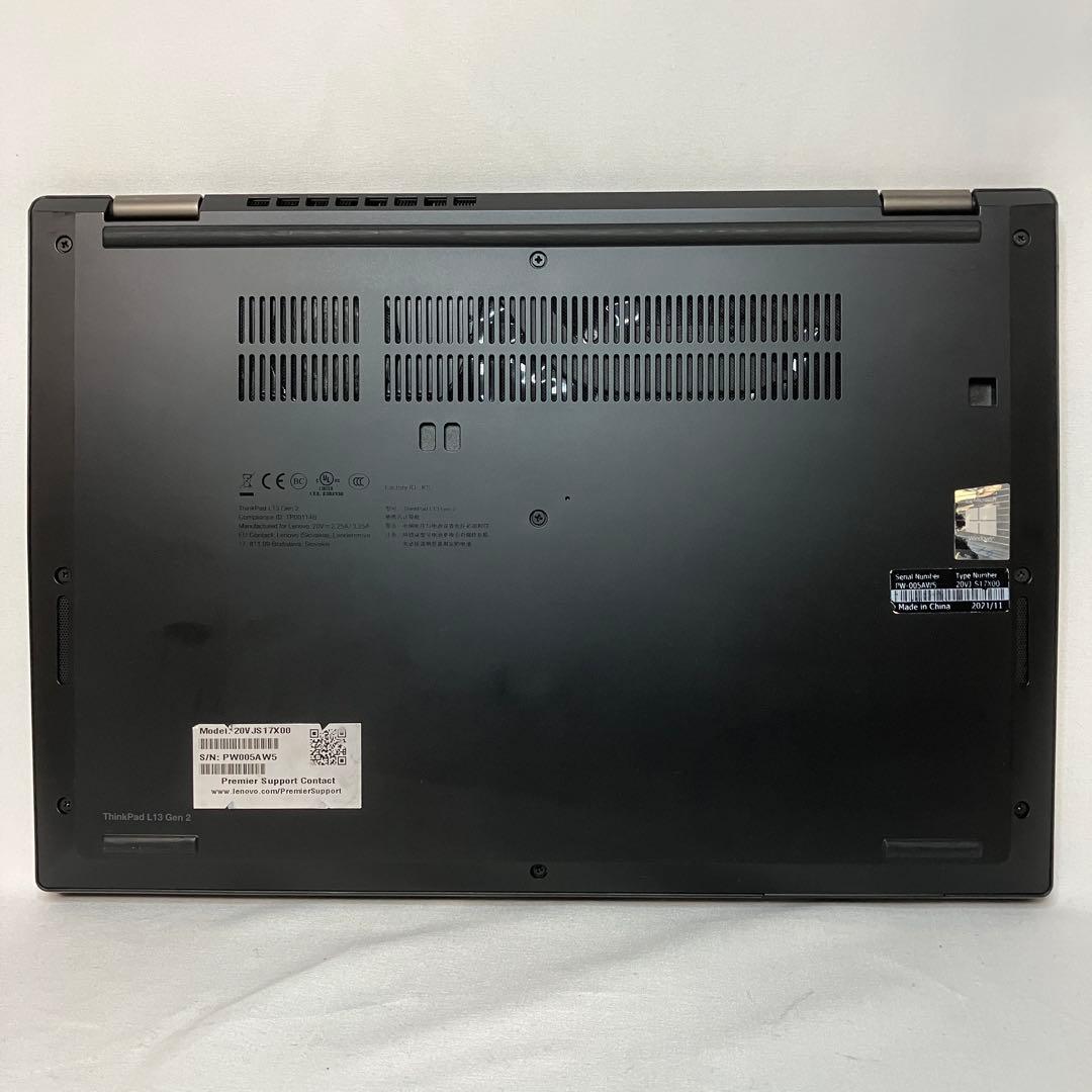 ThinkPad L13 Gen2 第11世代 i7 16GB SSD フルHD