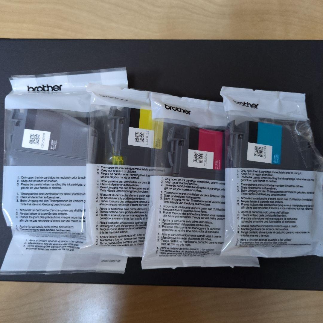 brother LC412XL-4PK 純正インクカートリッジ大容量