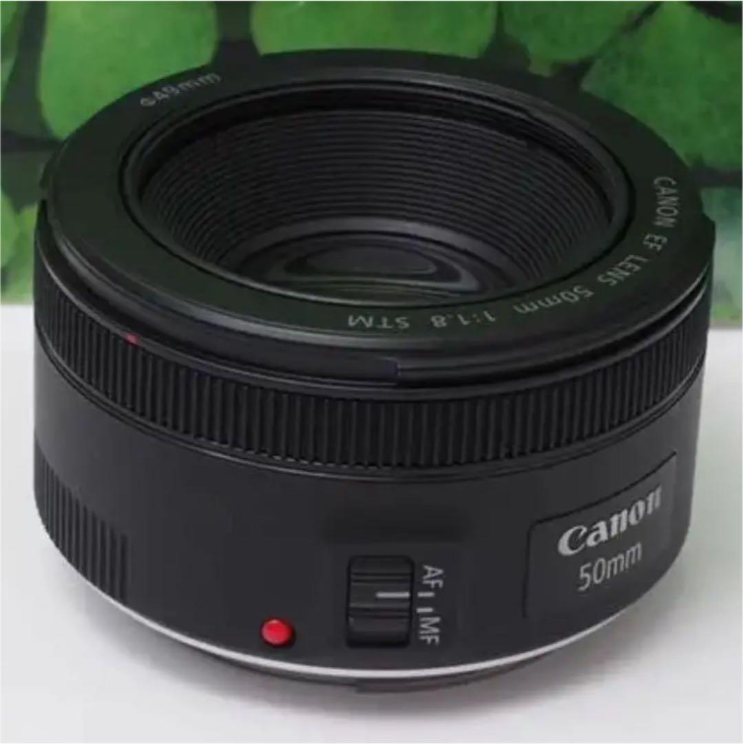 【超美品】キヤノン EF50mm 単焦点 STMで動画もバッチリ♪ 神レンズ