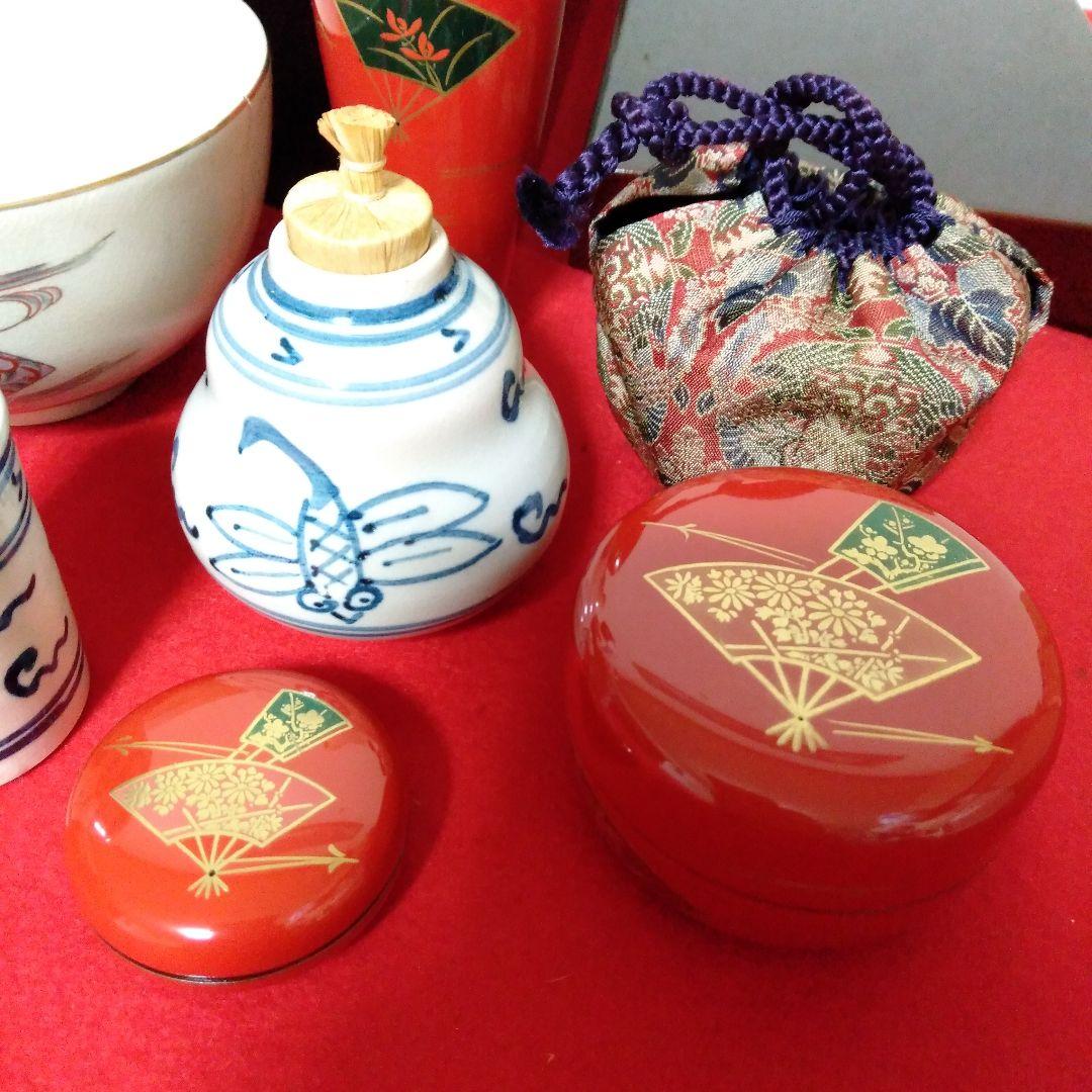 溜塗　利休茶箱