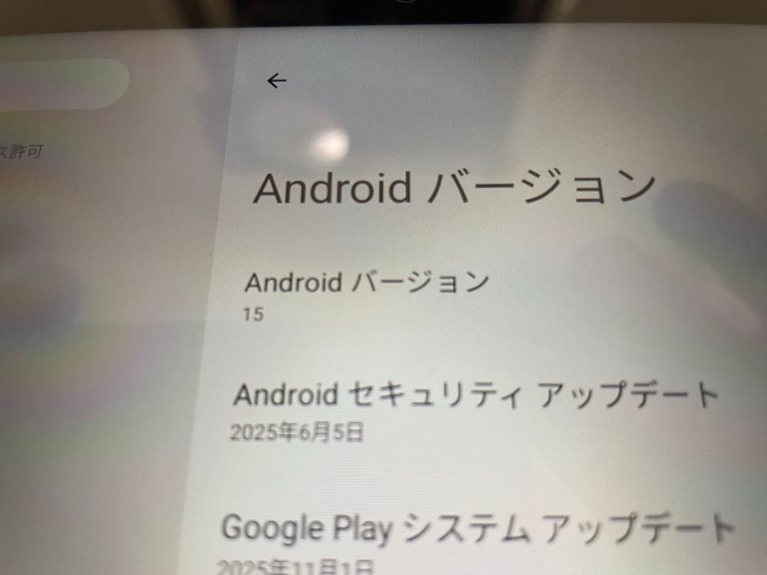 R*n様 iplay60 pro android15 11インチ
