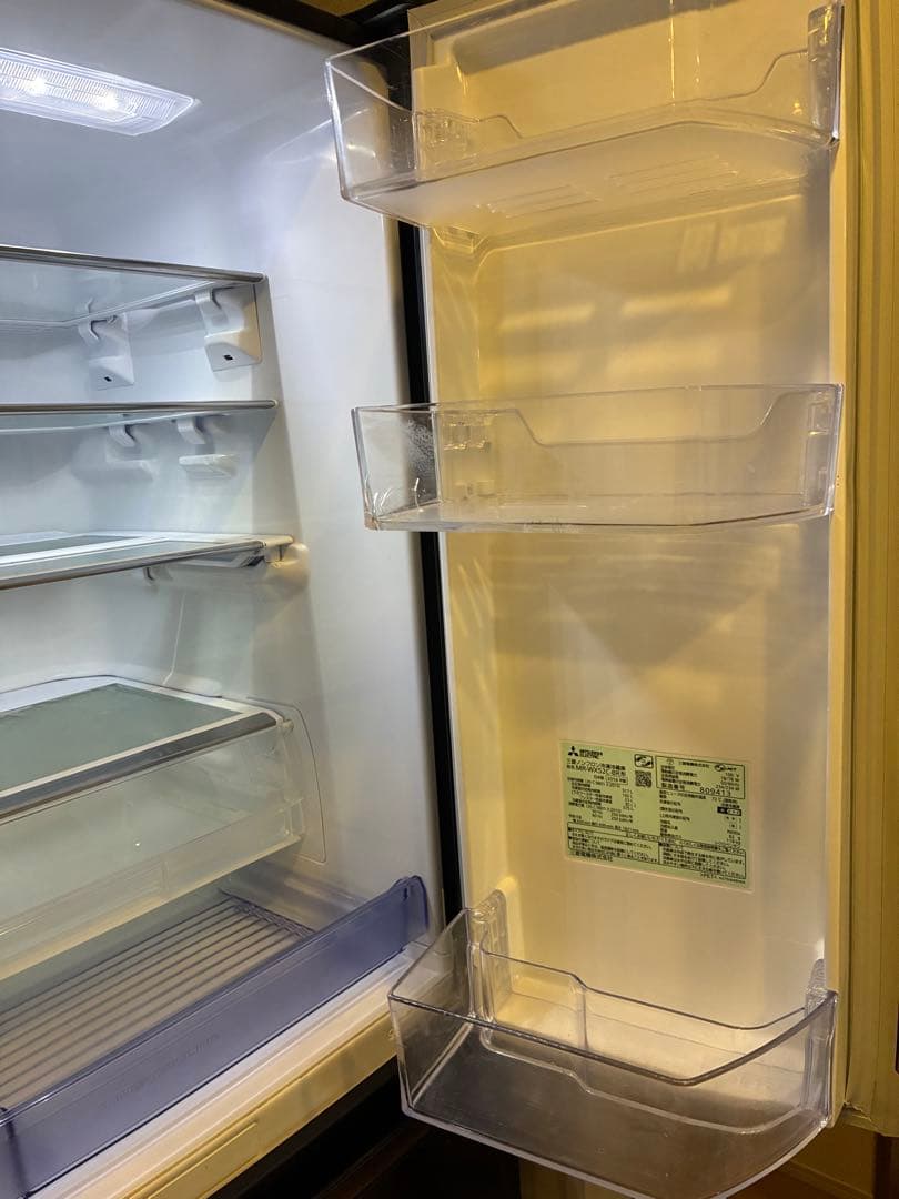 三菱大型冷凍冷蔵庫 6ドア 517L MR-WX52C-BR