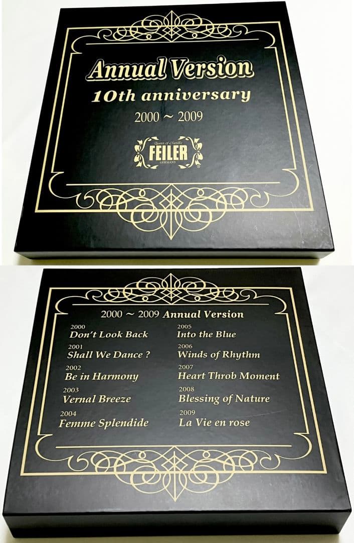 値下げ【未開封】FEILER 10周年 Anniversary ハンカチセット