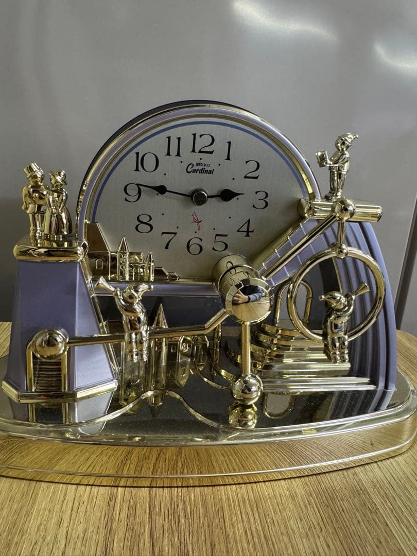昭和レトロ SEIKO セイコー Cardinal 置時計