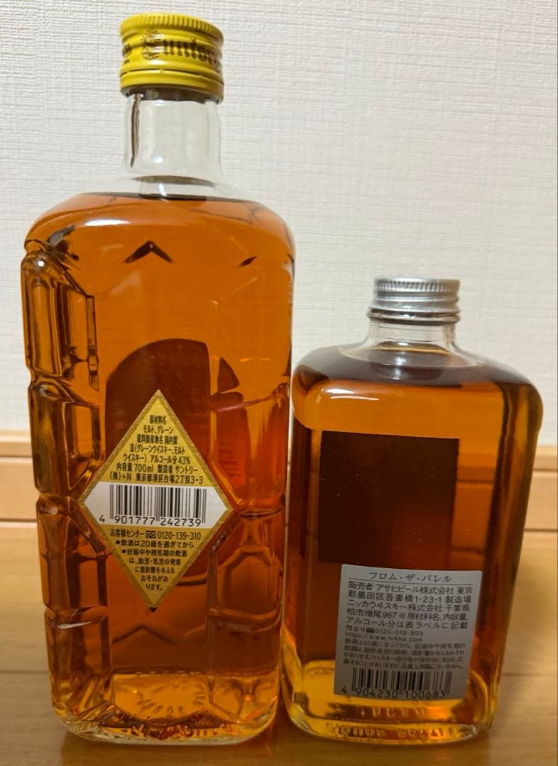 角瓶 復刻版、フロムザバレル　セット売り