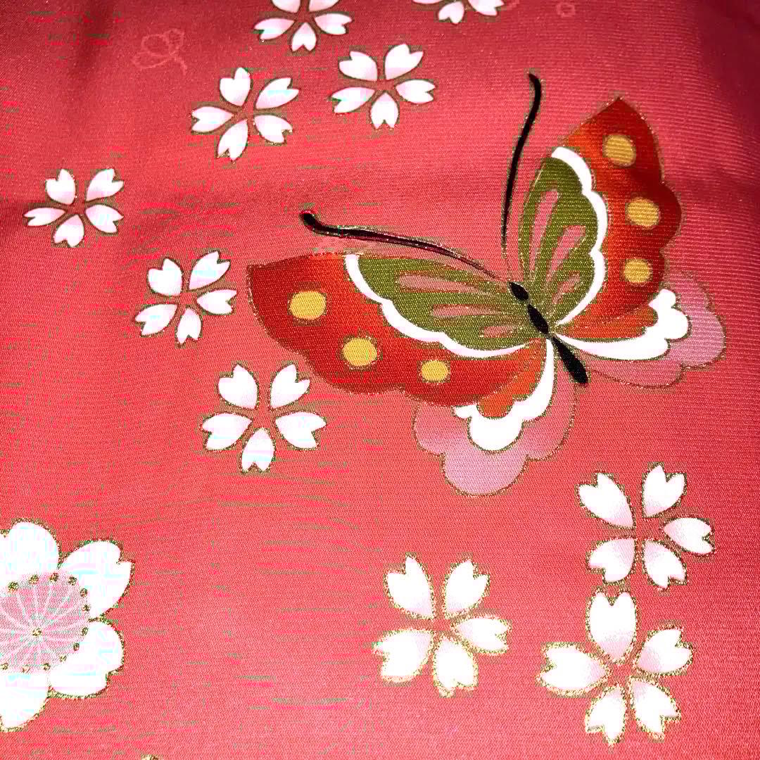 ◎mk-911　七五三　着物　襦袢　半衿　重ね衿　セット　女の子　10-16