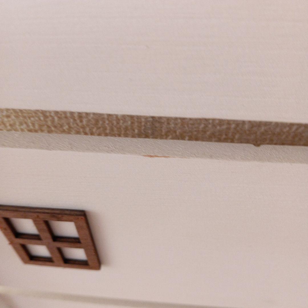 「最終価格」アンティークテーブル　ミラー　サリュ　おうち型　３点セット