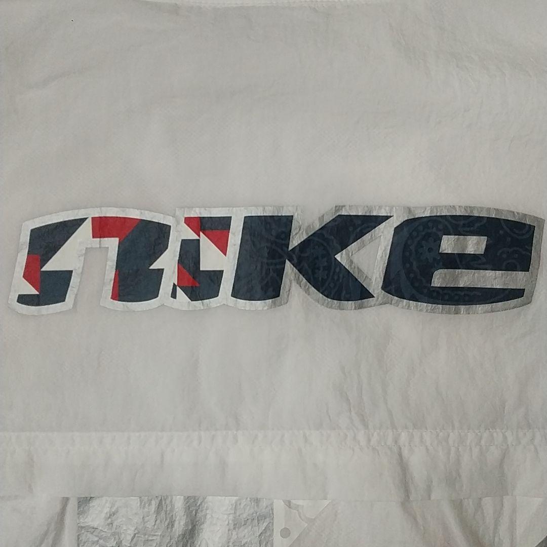 希少デザイン☆ナイキ 刺繍 ペイズリー クレイジーパターン ナイロンジャケット