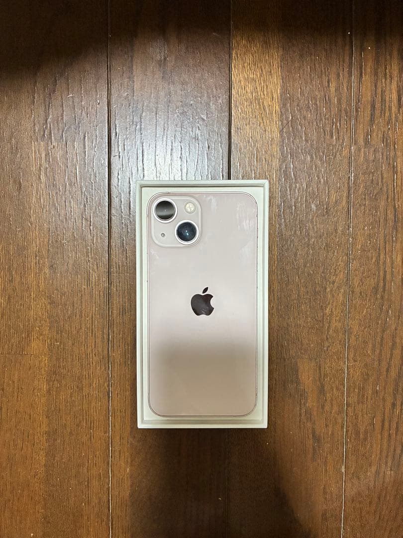 Apple iPhone 13 mini ピンク 本体 充電ケーブル付き