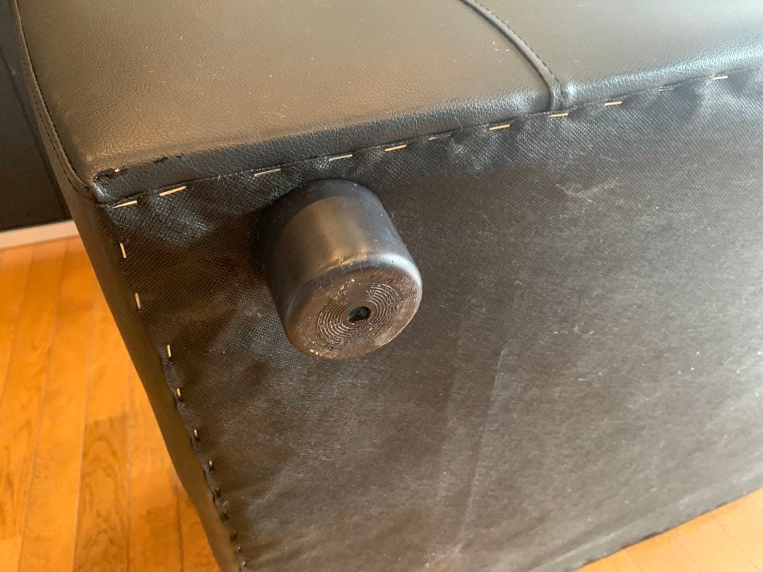 高級皮革柔らかいソファー　未使用に近い