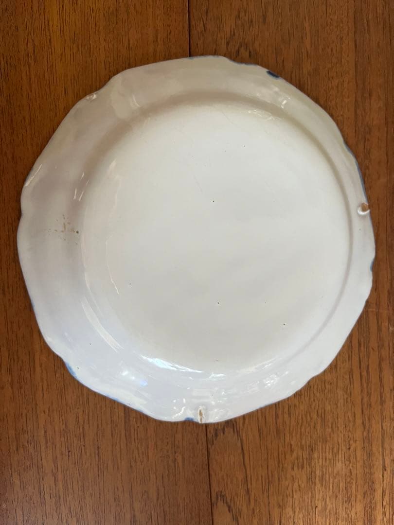 フランスアンティーク　ムスティエ　プレート