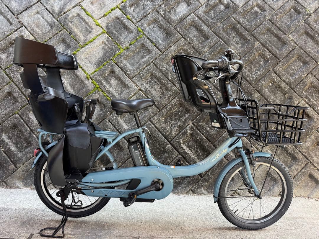 Yamaha PAS Babby 電動自転車12.3Ah バッテリー青