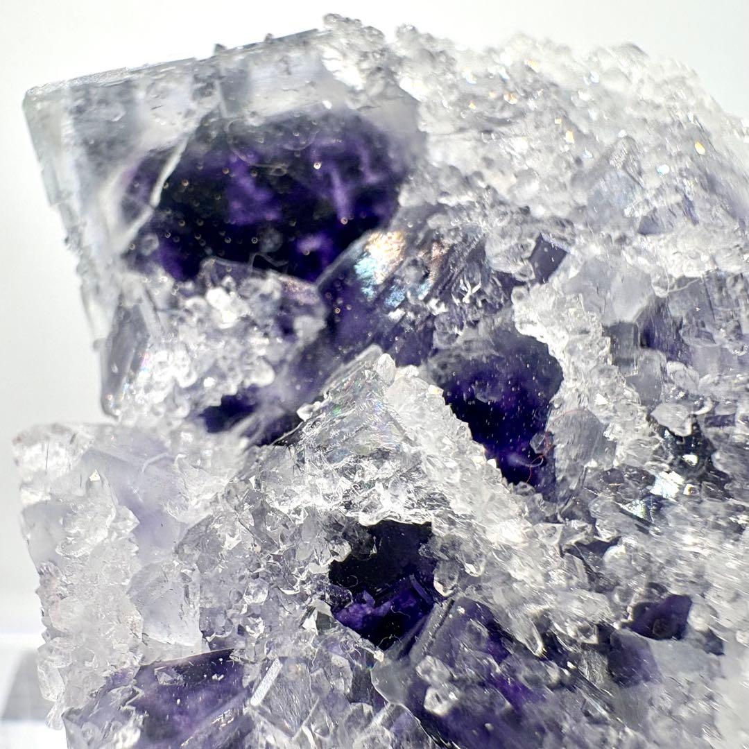 560 中国湖南省 Manaoshan Mine産 フローライト