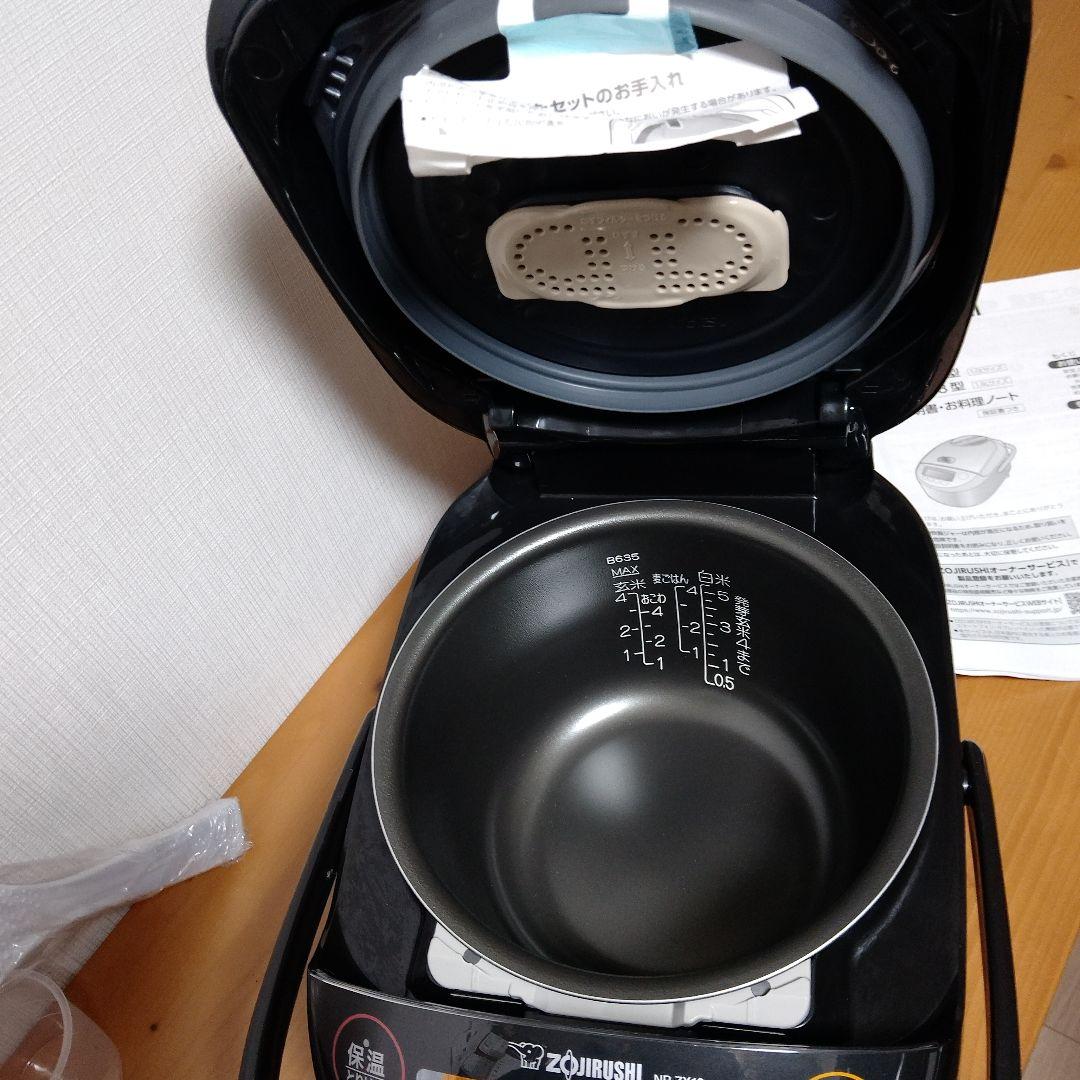 【新品未使用】象印 IH炊飯ジャー 5.5合 ブラック NP-ZX10