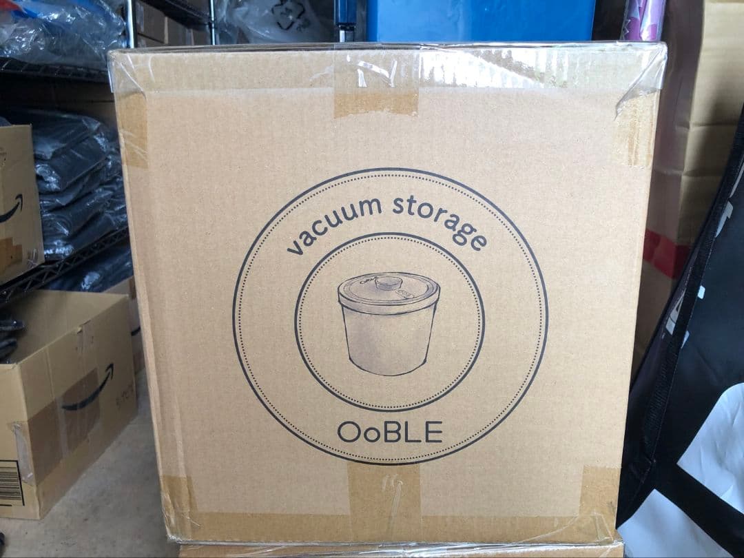 真空保存容器OoBLE　お米入れ13L