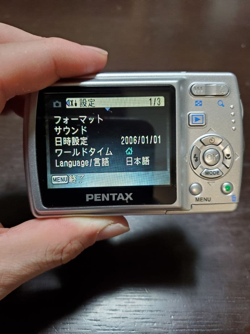 PENTAX Optio コンパクトデジタルカメラ　Optio M20