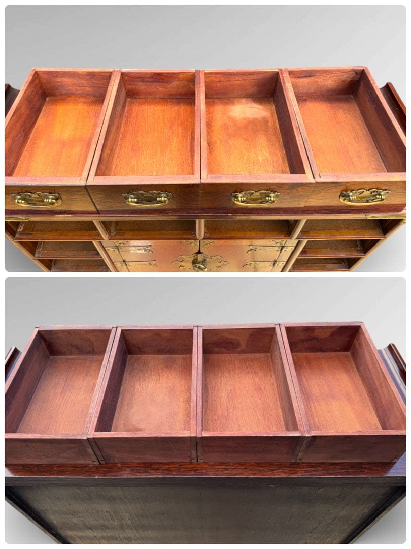 李朝家具 朝鮮家具 薬箪笥 年代物 アンティーク 韓流 韓国