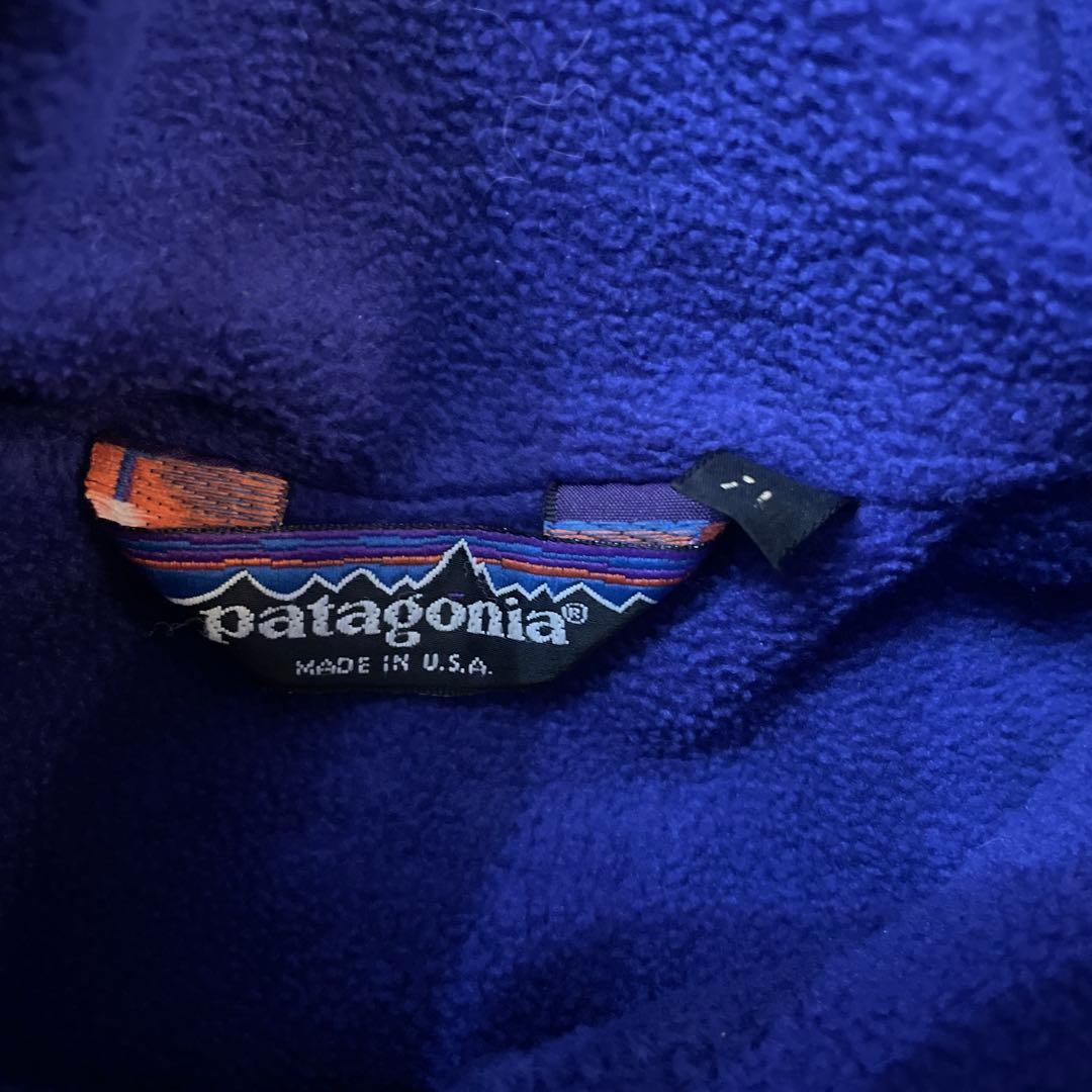 y*i様 黒 三角タグ XL USA製 patagonia シェルドシンチラ