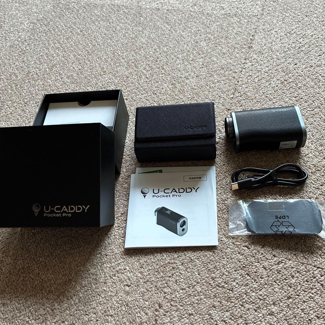 【UUUM GOLF監修】U-CADDY ゴルフレーザー距離計