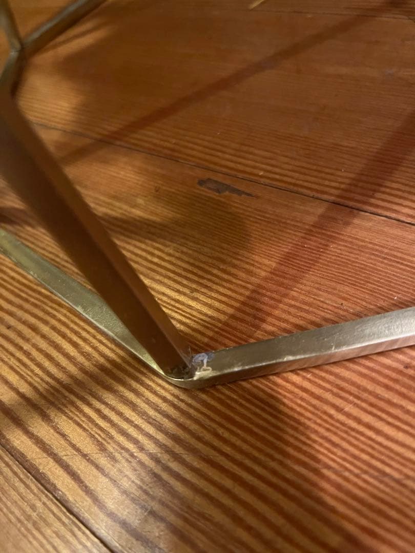 レア★ZARA  テーブル ゴールド