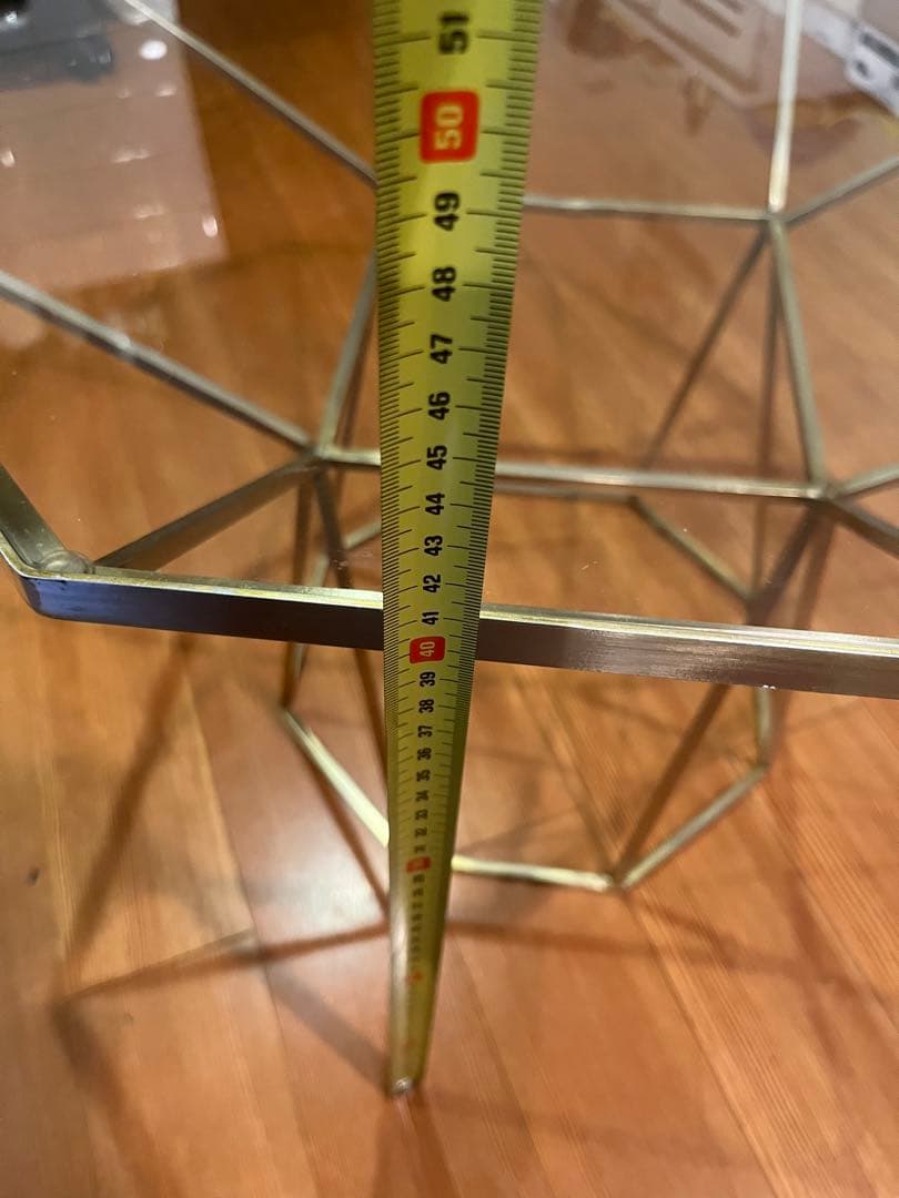 レア★ZARA  テーブル ゴールド