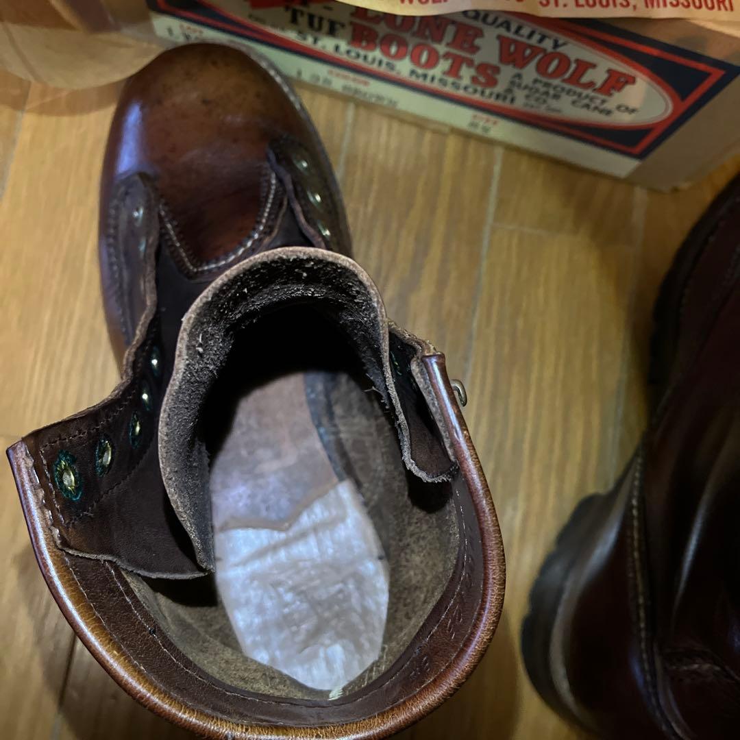 LONE WOLF BOOTSビブラムソール　\"LOGGER\"　LW00125
