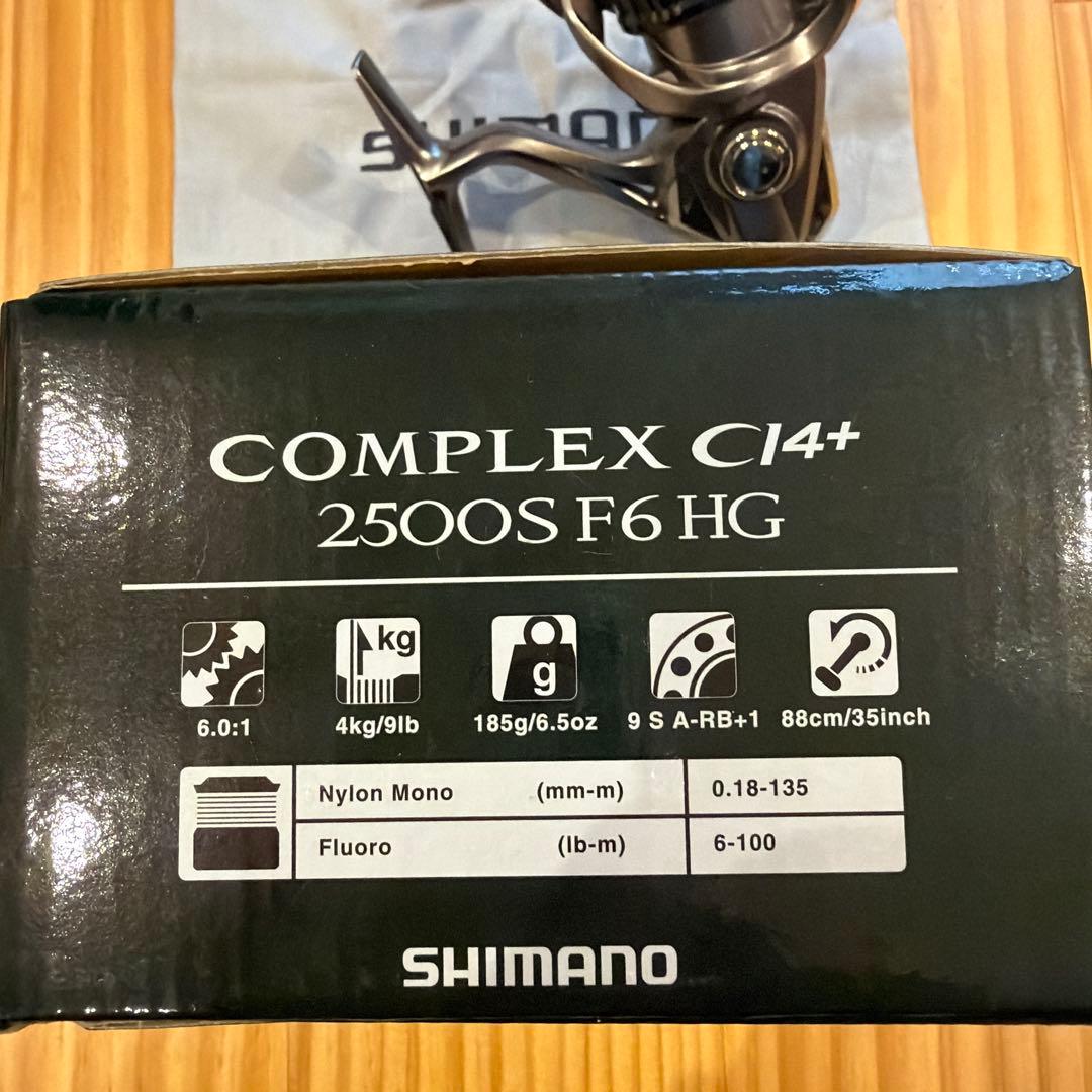 リール SHIMANO COMPLEX C14+ 2500S F6 HG