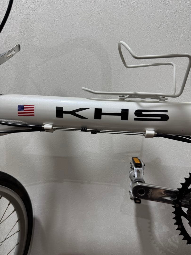 KHS F20R 折りたたみ自転車 ホワイト