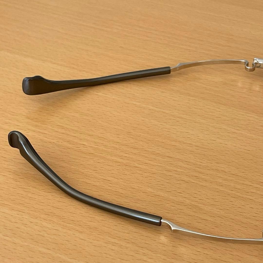 【未使用】999.9 S-121T マットシルバー Col.2 純正ケース付き