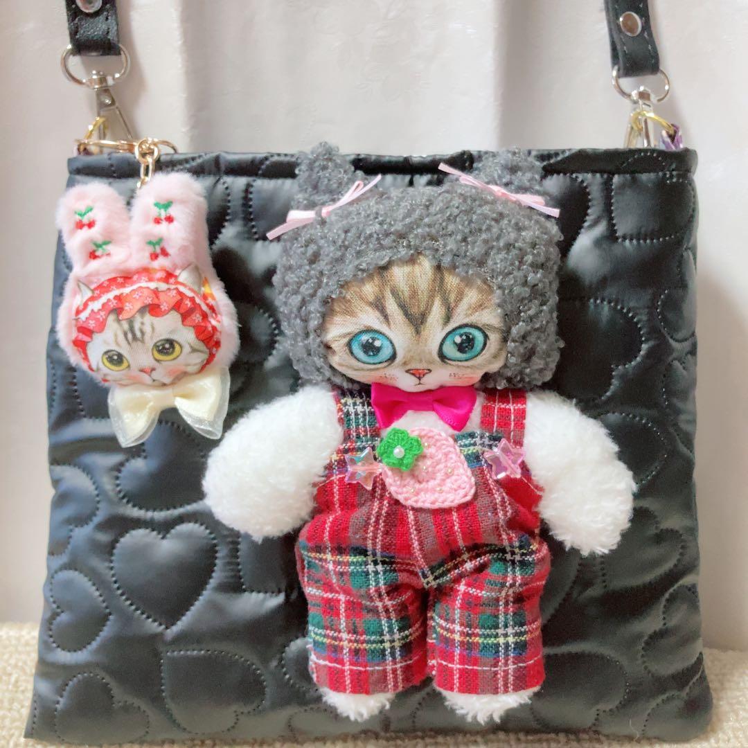 10点おまとめ　着ぐるみジョーズ君サコシュ　コヤンイサムチョン　三毛猫柄